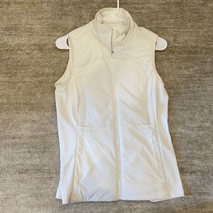 White lululemon size 8 wind vest